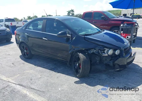 2013 Chevrolet Sonic Ltz из США, поврежденный, VIN 1G1JE5SB0D4150473